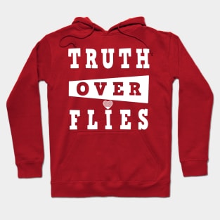 truth over flies, kamala pence debate Hoodie